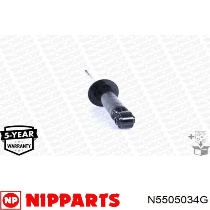 N5505034G Nipparts амортизатор передній