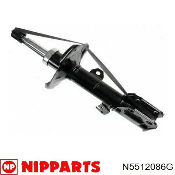Амортизатор передній, правий Nipparts N5512086G ціна, від 48.06 USD