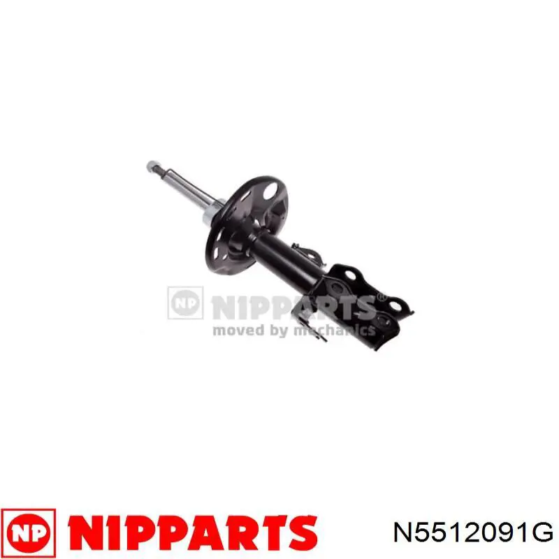 N5512091G Nipparts амортизатор передній, правий