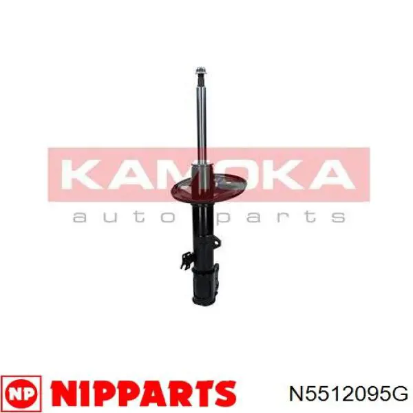 Амортизатор передній, правий Nipparts N5512095G ціна, від 52.56 USD