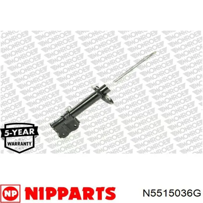 Купити N5515036G Nipparts Амортизатор передній, правий