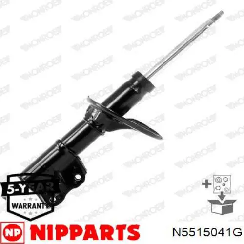 N5515041G Nipparts амортизатор передній, правий