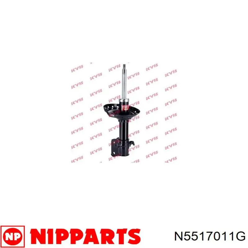 N5517011G Nipparts амортизатор передній, правий