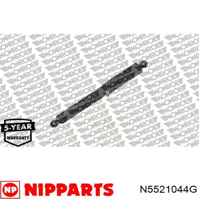N5521044G Nipparts амортизатор задній