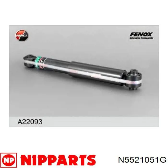 Задній амортизатор Polcar S011630G