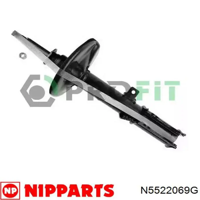 Амортизатор задній, лівий Nipparts N5522069G ціна, від 43.51 USD