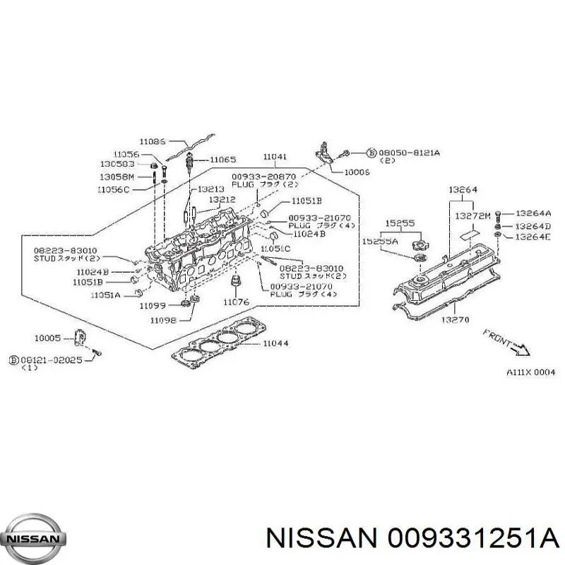  009331251A Nissan