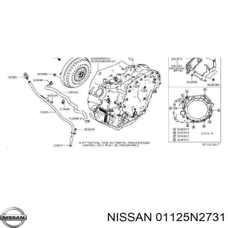  01125N2731 Nissan