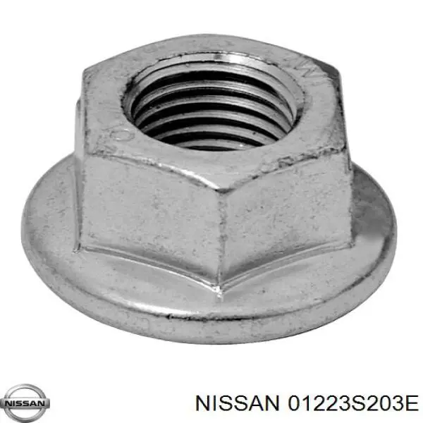Купити 01223S203E Nissan/Infiniti Гайка заднього нижнього важеля ексцентрична (розвалу)