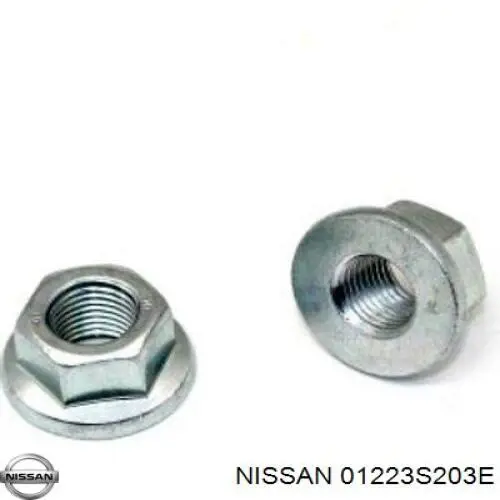 Гайка заднього нижнього важеля ексцентрична (розвалу) Nissan Navara NP300 (D40M) (Нісан Навара)