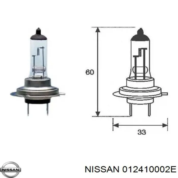  Nissan/Infiniti 012410002E ціна, від 3.96 USD