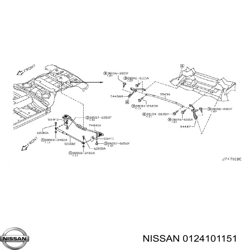 Купити 0124101151 Nissan/Infiniti 