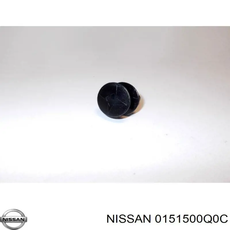 Пістон (кліп) кріплення бампера, переднього Nissan Micra (K12) (Нісан Мікра)