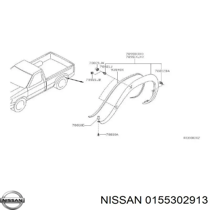 0155302913 Nissan/Infiniti 