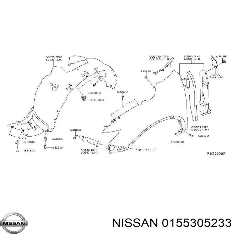  0155305233 Nissan