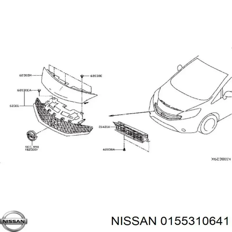0155310641 Nissan/Infiniti 