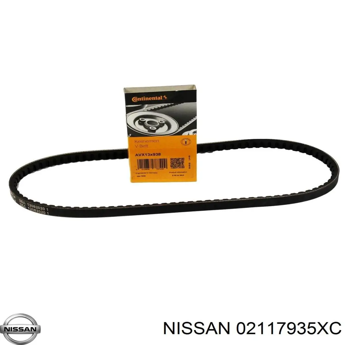 Купити 02117935XC Nissan/Infiniti Ремінь генератора