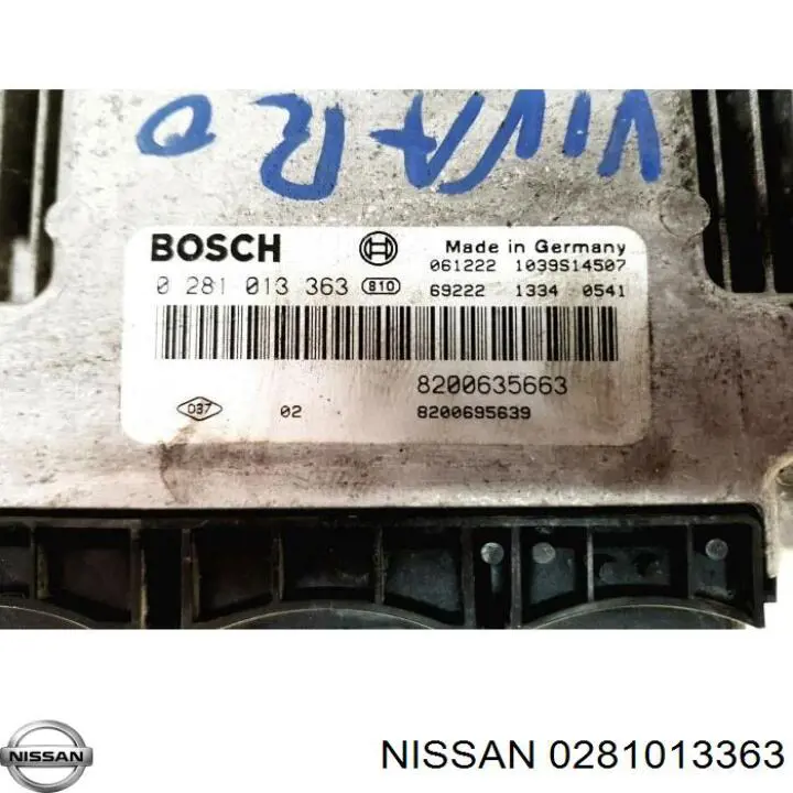  0281013363 Nissan