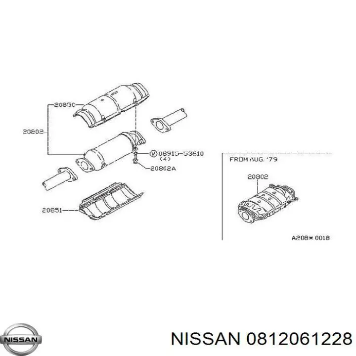  812061228 Nissan