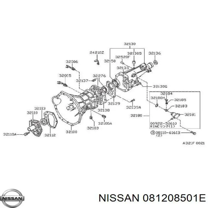  Nissan/Infiniti 081208501E ціна, від 6.64 USD