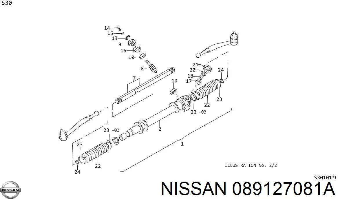  089127081A Nissan