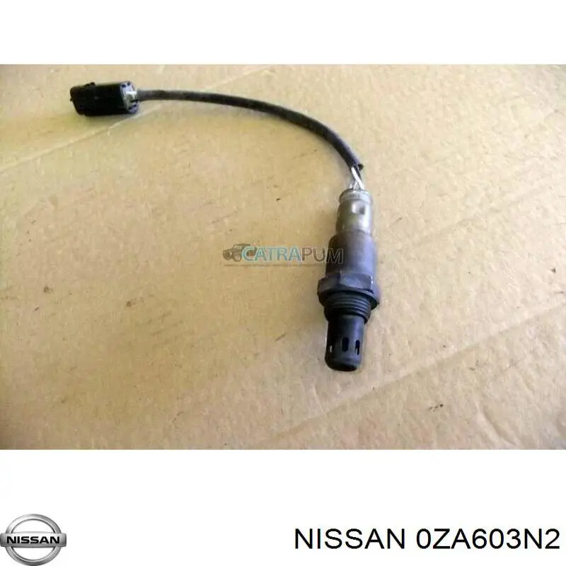 0ZA603N2 Nissan/Infiniti Лямбдазонд, датчик кисню до каталізатора