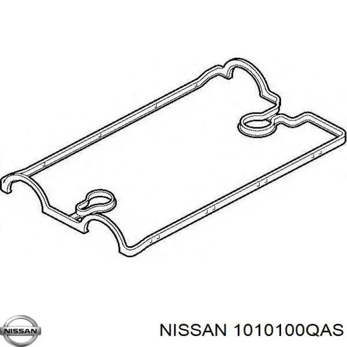 1010100QAW Nissan комплект прокладок двигуна, верхній