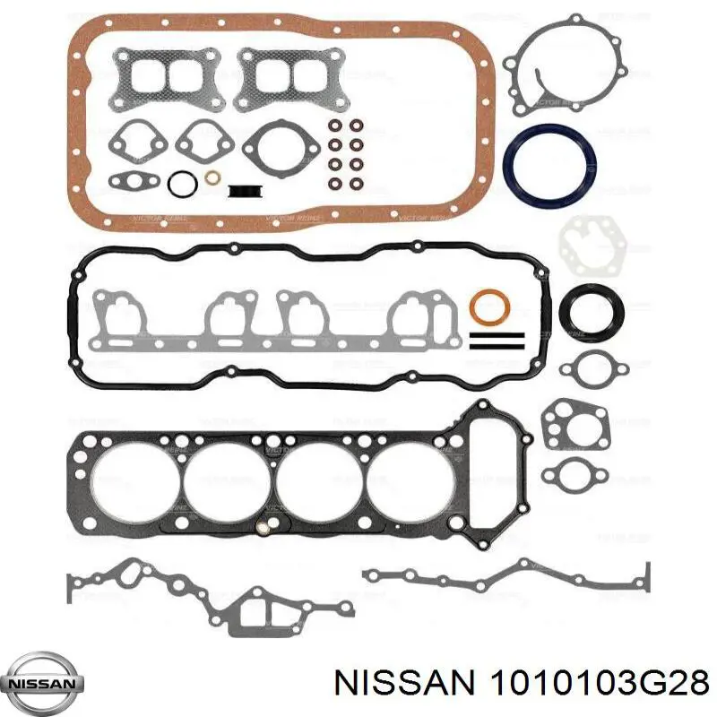Купити 1010110W25 Nissan/Infiniti Комплект прокладок