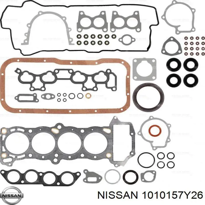Комплект прокладок двигуна, повний Nissan Almera I хетчбек (N15) (1995 - 2000) ціна, від 67.00 USD