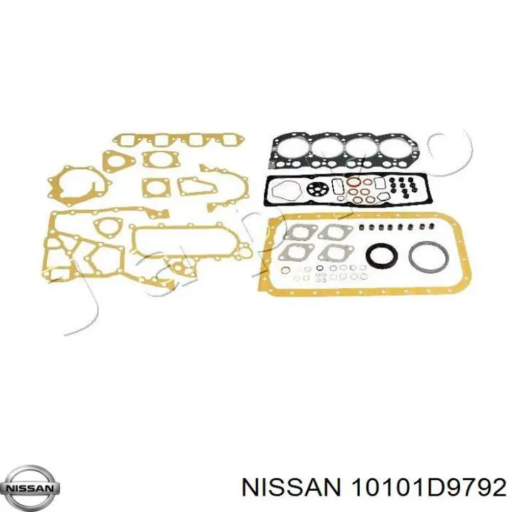 Комплект прокладок двигуна, повний Nissan/Infiniti 10101D9792 ціна, від 215.12 USD