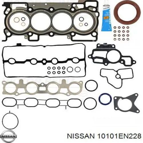 Комплект прокладок двигуна, повний NIPPON MOTORS FS70390 ціна, від 140.65 USD