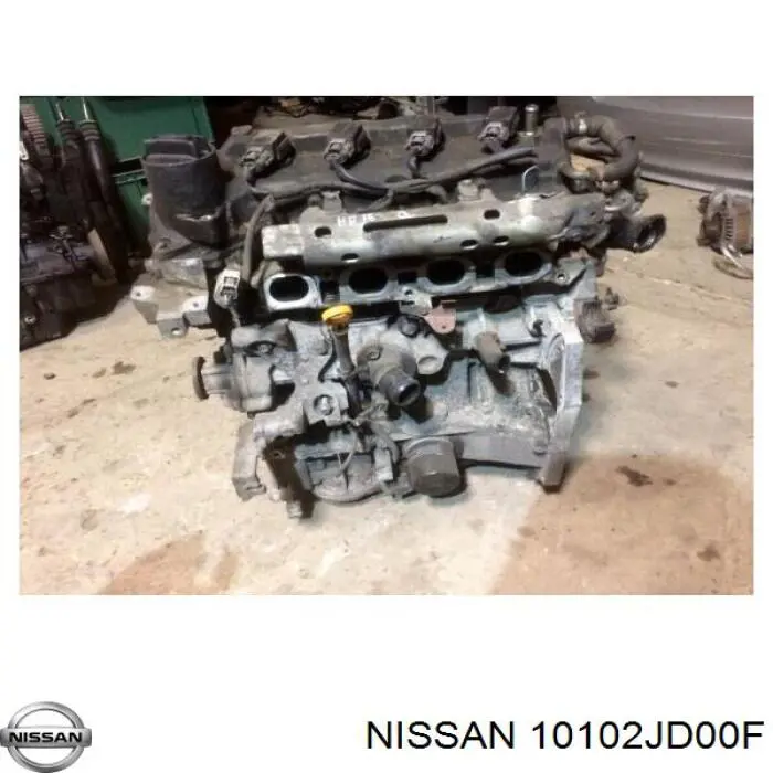 Двигун у зборі 10102JD00F Nissan