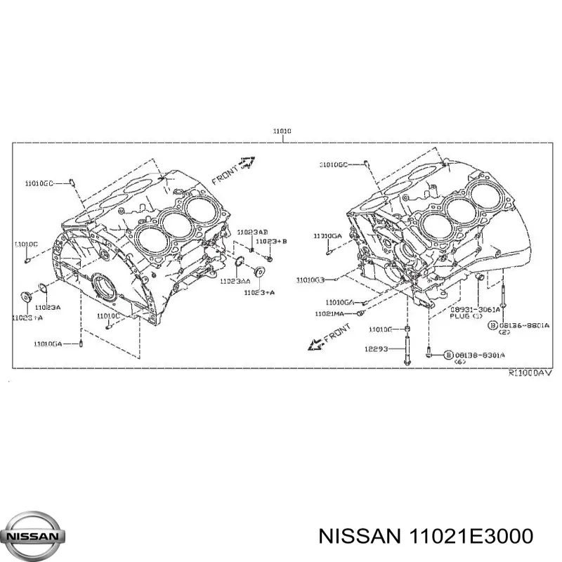 11021E3000 Nissan/Infiniti 