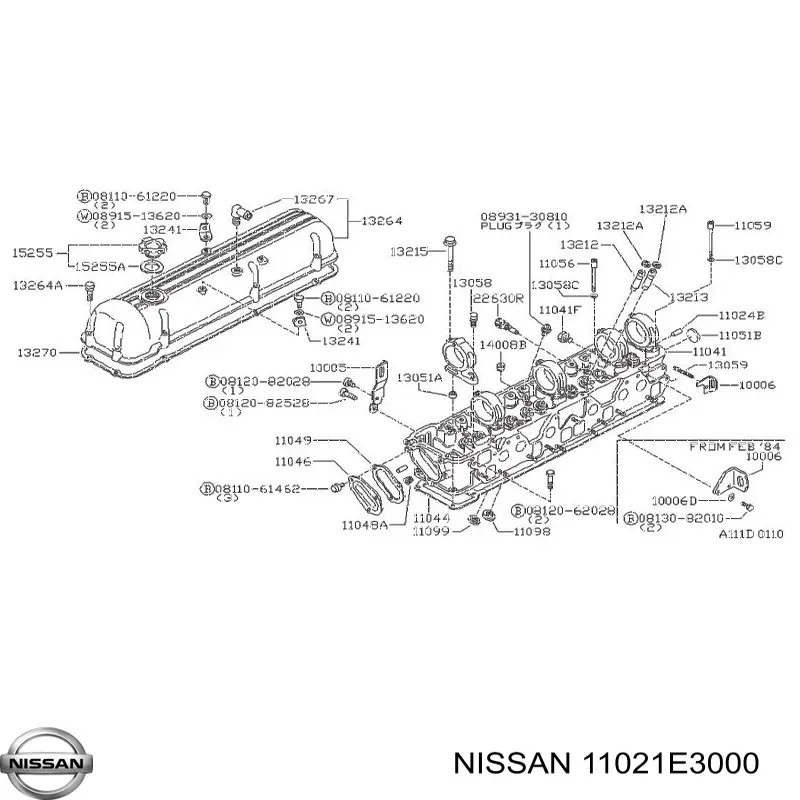 Купити 11021E3000 Nissan/Infiniti 