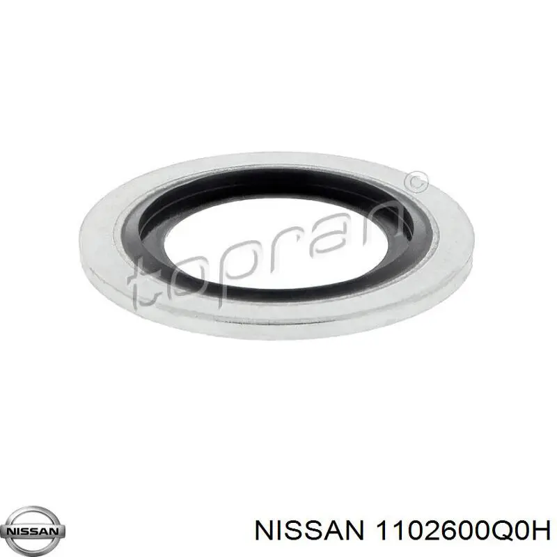 1102600Q0H Nissan прокладка пробки піддону двигуна