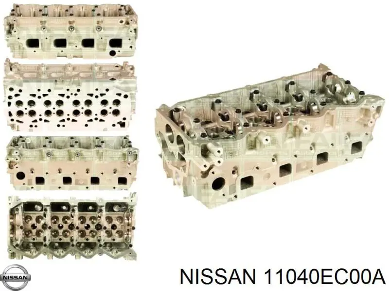 Головка блока циліндрів (ГБЦ) Nissan Navara NP300 (D40M) (Нісан Навара)