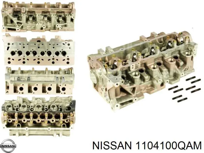 Головка блока циліндрів (ГБЦ) Nissan Kubistar (X76) (Нісан Кубістар)