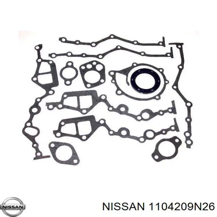 1104209N26 Nissan/Infiniti Комплект прокладок двигуна, верхній