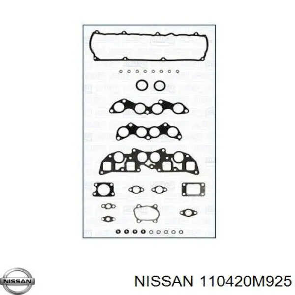1104274N25 Nissan/Infiniti Комплект прокладок двигуна, верхній