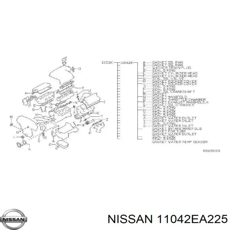  11042EA225 Nissan