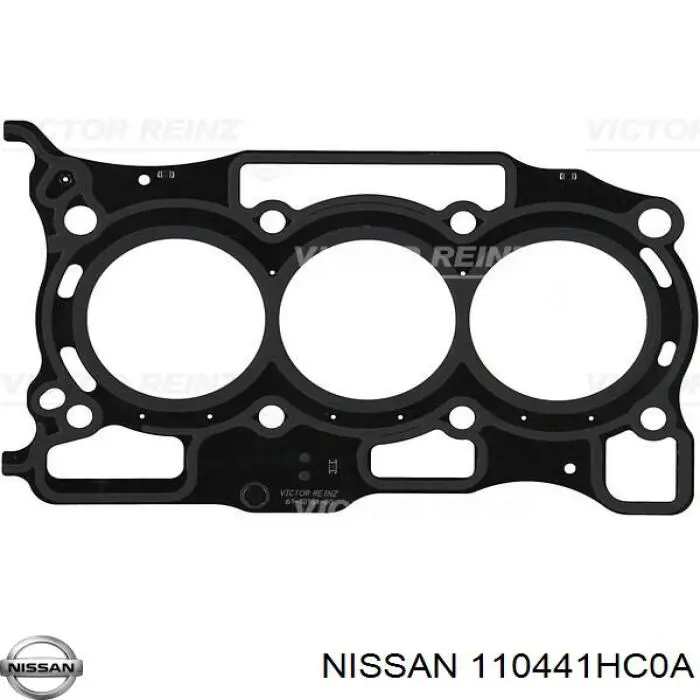 Прокладка головки блока циліндрів (ГБЦ) 110441HC0A Nissan