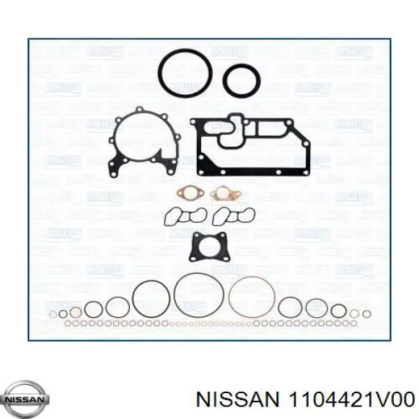1104421V00 Nissan прокладка головки блока циліндрів (гбц)
