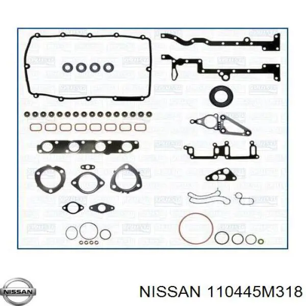 Прокладка ГБЦ Nissan/Infiniti 110445M318 ціна, від 32.83 USD