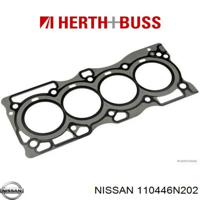 Прокладка головки блока циліндрів (ГБЦ) 110446N202 Nissan