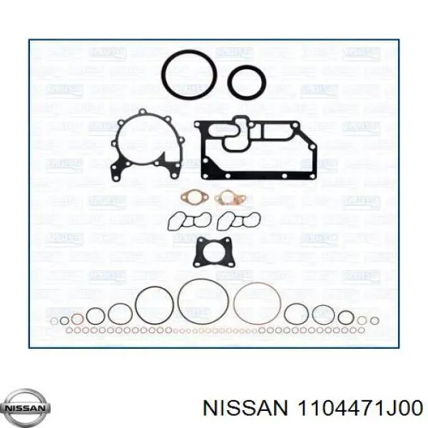 1104471J00 Nissan прокладка головки блока циліндрів (гбц)