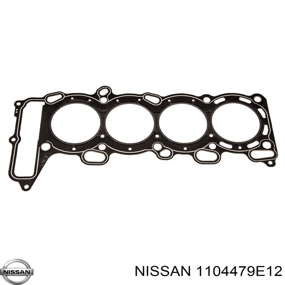 1104479E12 Nissan прокладка головки блока циліндрів (гбц)