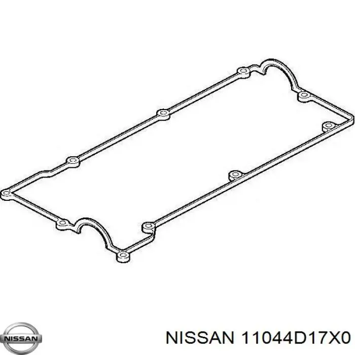 11044D1710 Nissan прокладка головки блока циліндрів (гбц)