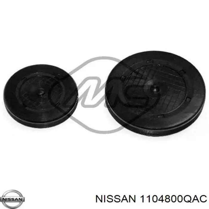 Купити 1104800QAC Nissan/Infiniti Заглушка блоку циліндрів