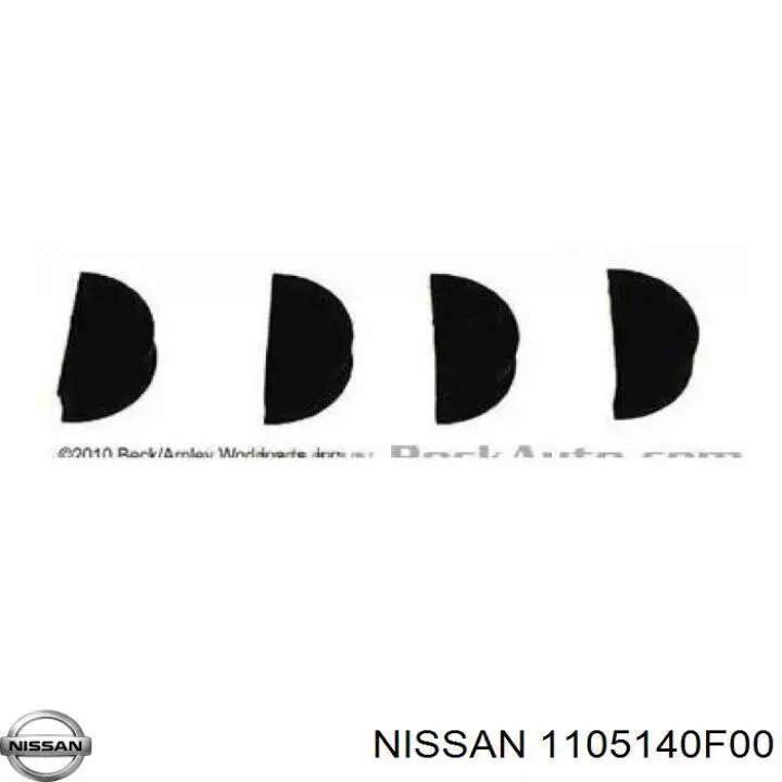  Nissan/Infiniti 1105140F00 ціна, від 3.24 USD