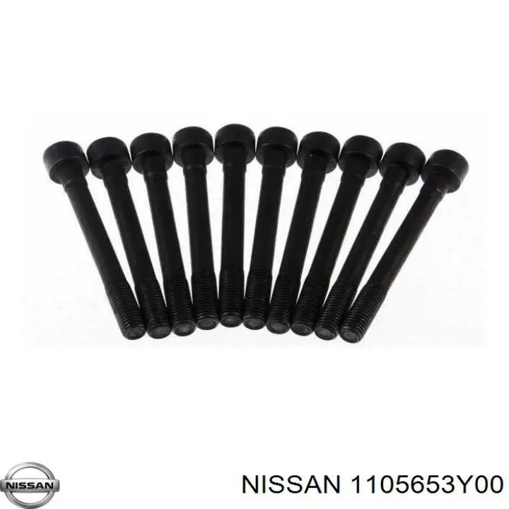 Болт головки блока циліндрів, ГБЦ Nissan/Infiniti 1105653Y00 ціна, від 11.47 USD